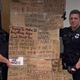 Illustration for article titled Alabama Police Poses With 'Quilt' Made from Signs of the Homeless
